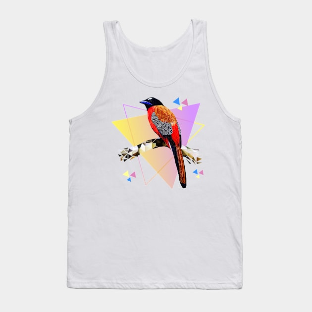 Rainforest Birds Series_07 Tank Top by HafizalFikree